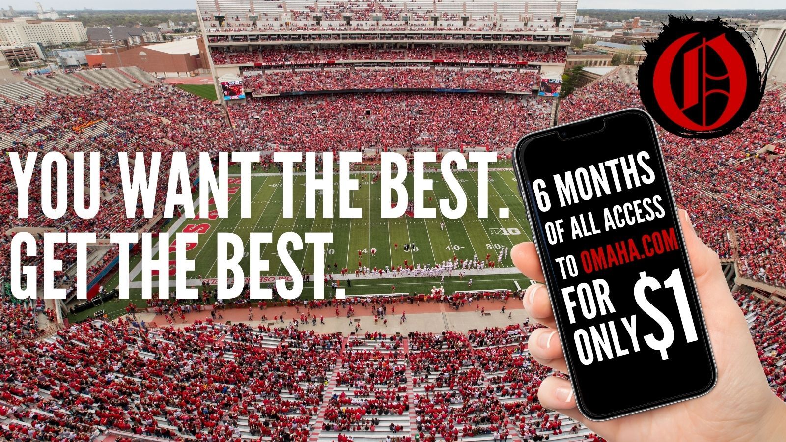 Husker football subscription promos